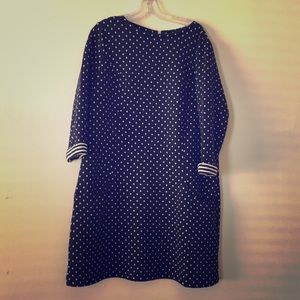 Boden (16) Black polka dot dress